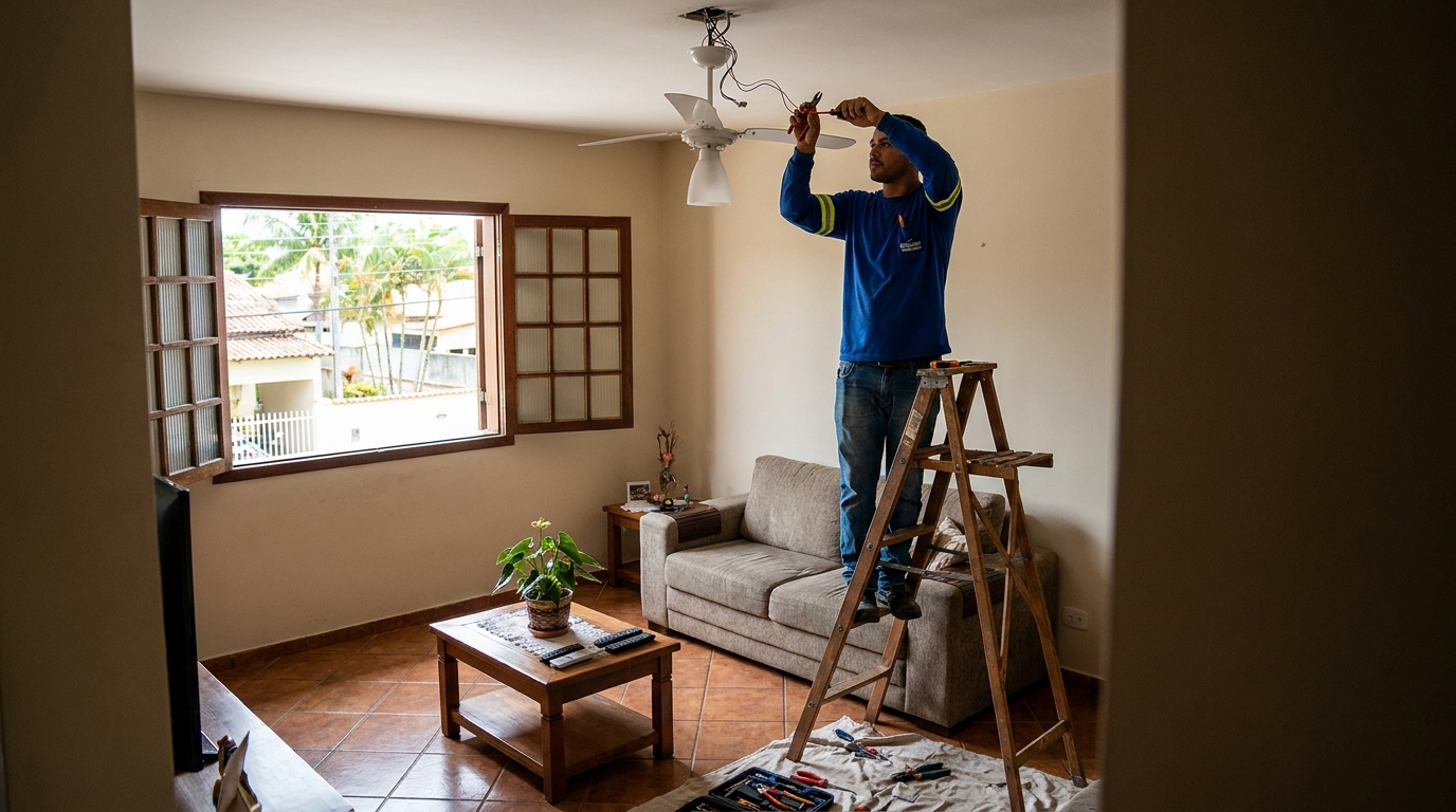Reforço de Suporte no Teto em Volta Redonda‑RJ